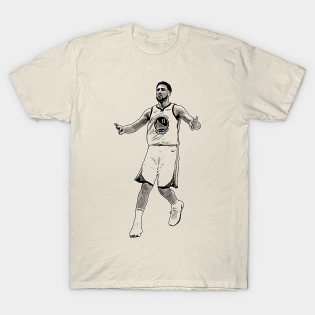 Klay Thompson Gold Blooded T-Shirt by Puaststrol